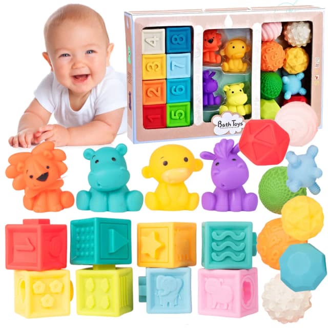 Klocki sensoryczne dla niemowlaka: magiczny świat rozwoju i zabawy